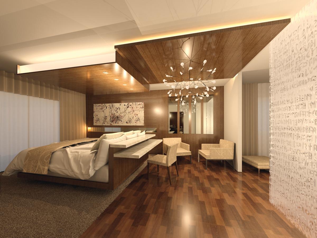 Mövenpick Hotel du Lac Tunis Exteriör bild 3D rendering of a bedroom