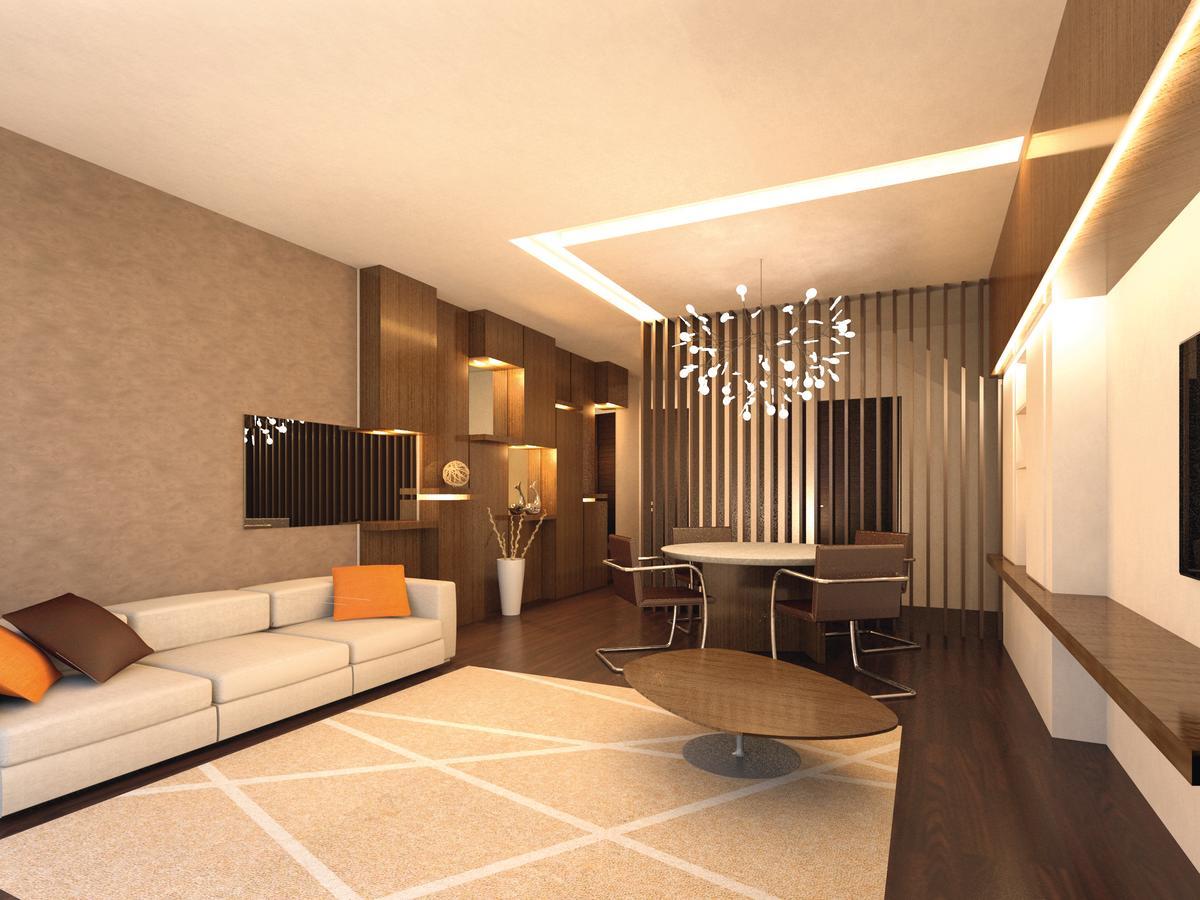 Mövenpick Hotel du Lac Tunis Exteriör bild 3D interior rendering